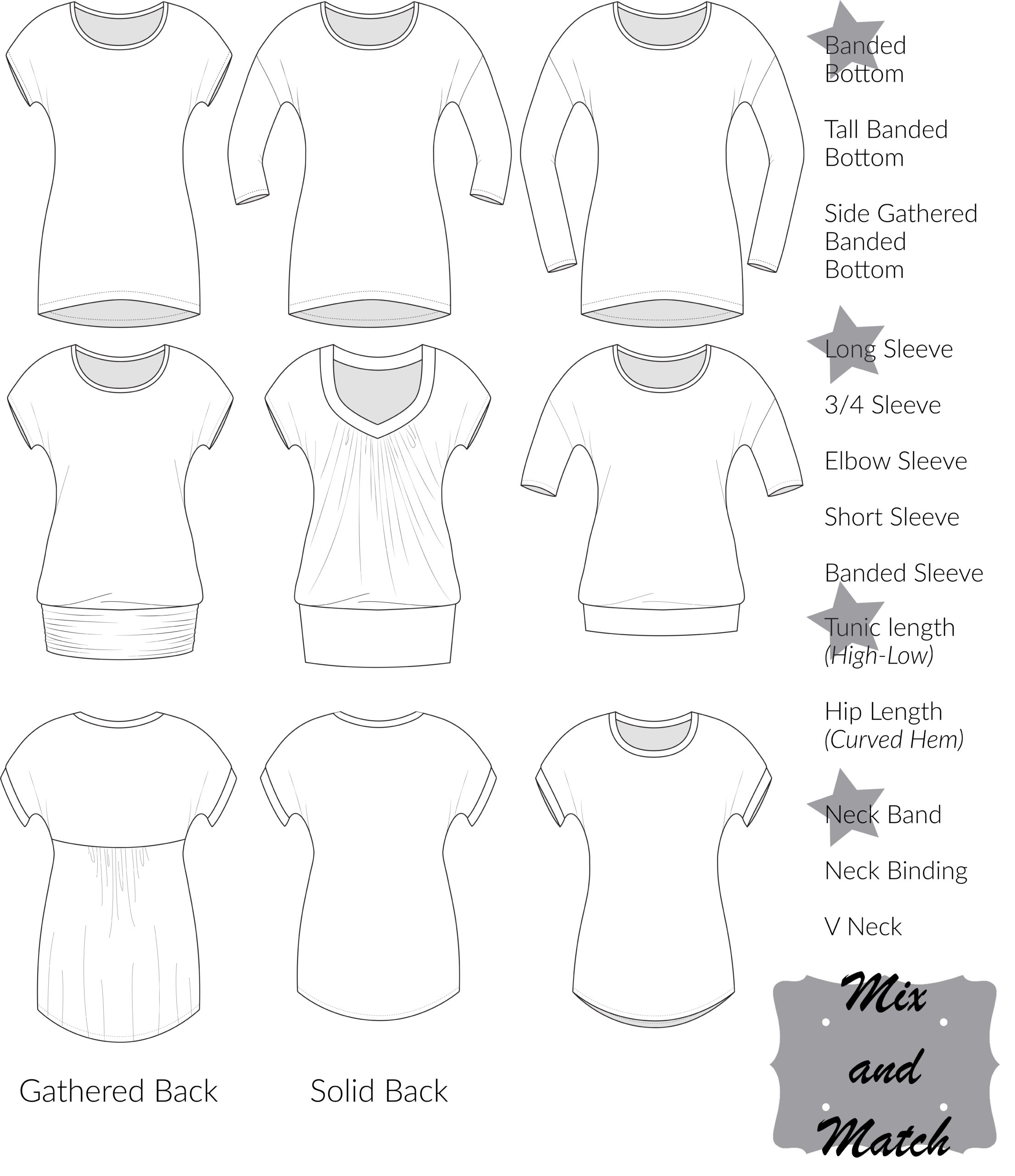 Niagara Top & Dress Bundle - Pattern Niche