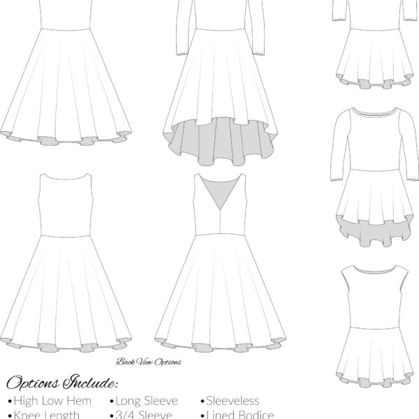 Manhattan Peplum & Dress (Girls)