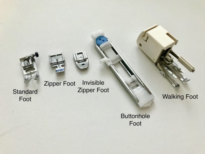 5 Common Sewing Feet Pattern Niche