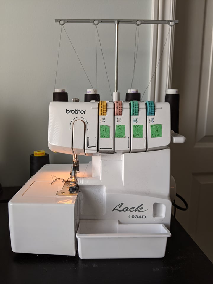 Review: Brother 1034D Serger for Craft Test Dummies