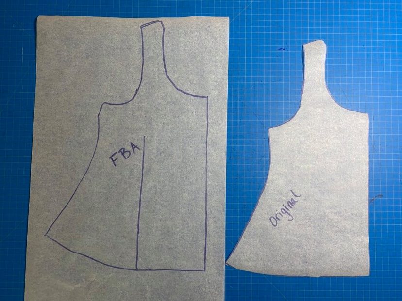 Full Bust Adjustment For Knit Fabric - Pattern Niche