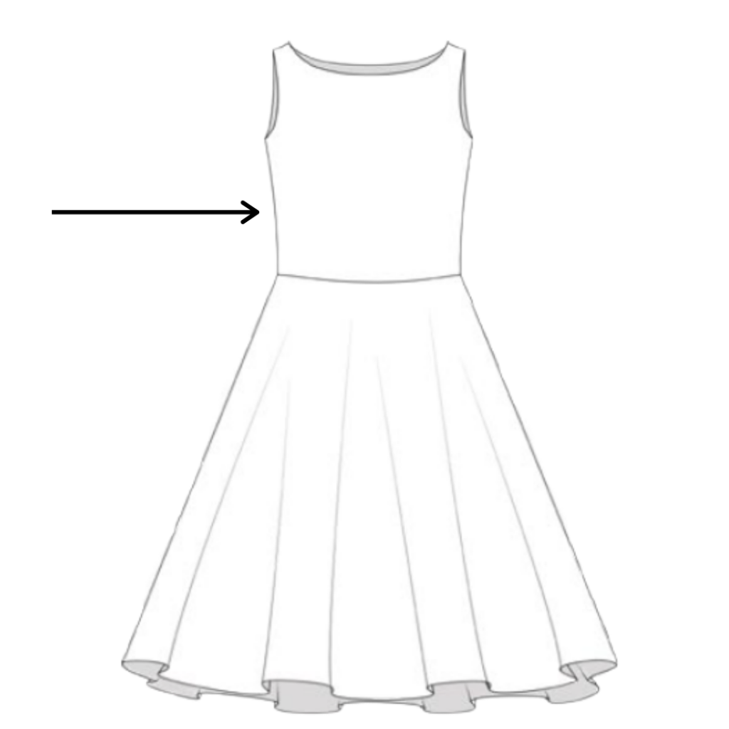 How to Adjust the Waist Seam-Valentine's Dress - Pattern Niche