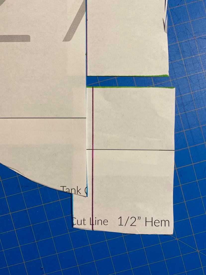 Small Bust Adjustment for Dart-less Patterns - Pattern Niche